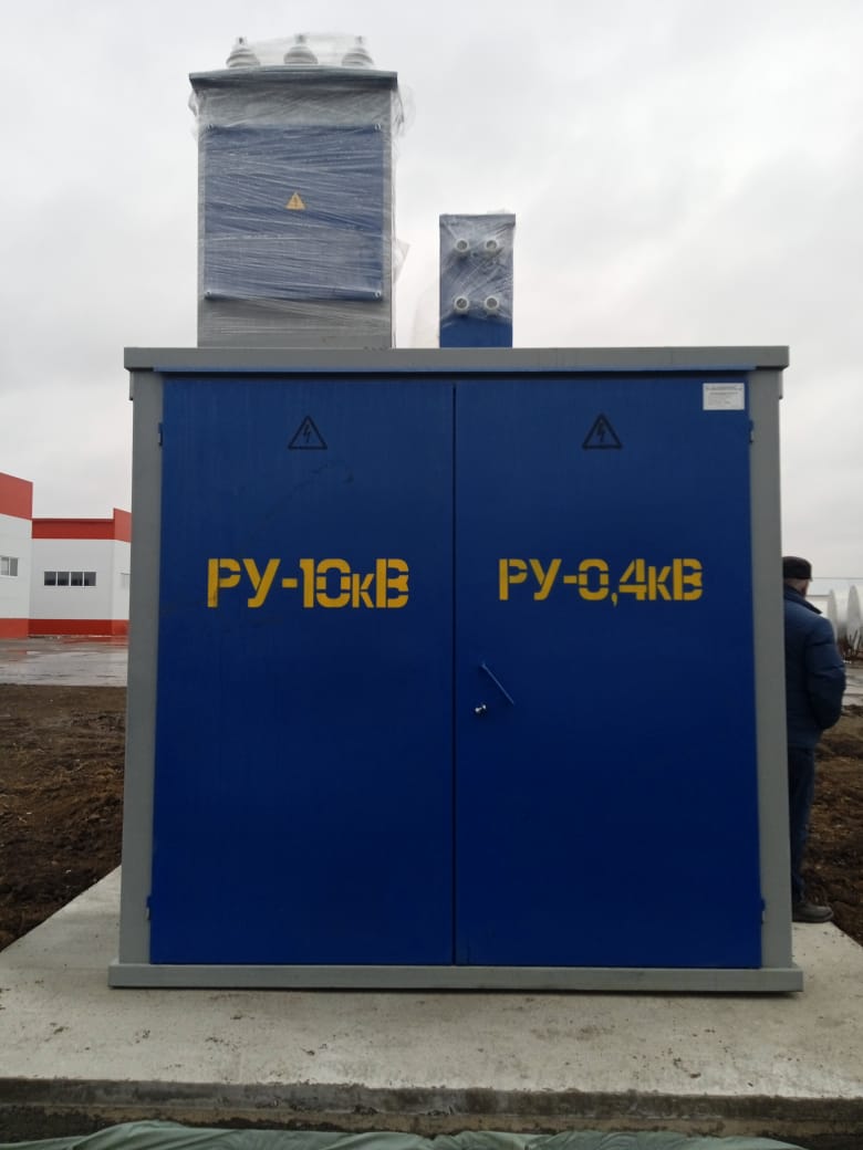 Установка трансформаторных подстанций